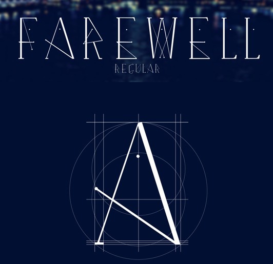 Farewell Regular Free font